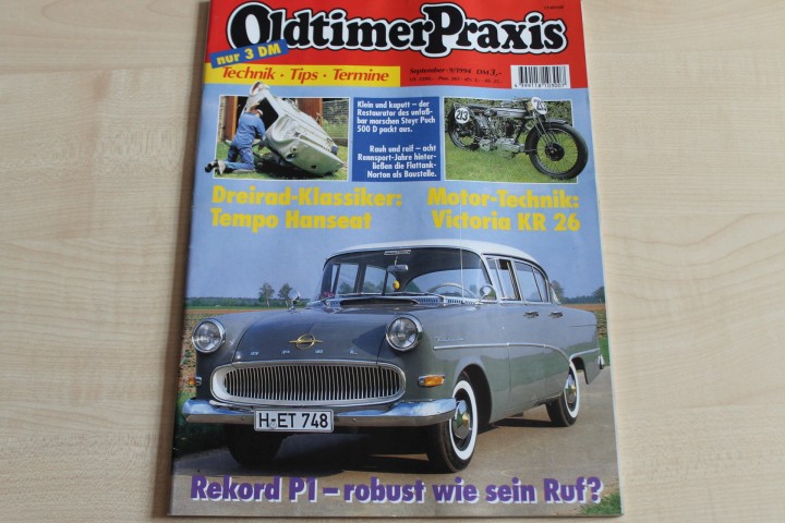 Deckblatt Oldtimer Praxis (09/1994)